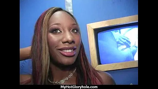 Watch black girl have surprise gloryhole 14 fresh Clips