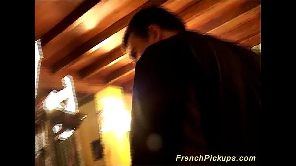 Obejrzyj french teen picked up for first analnowe klipy
