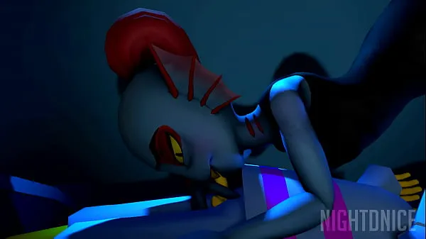 Watch Undertale - Undyne visits Frisk at night fresh Clips