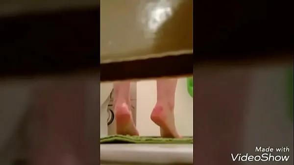 Watch Voyeur twins shower roommate spy fresh Clips