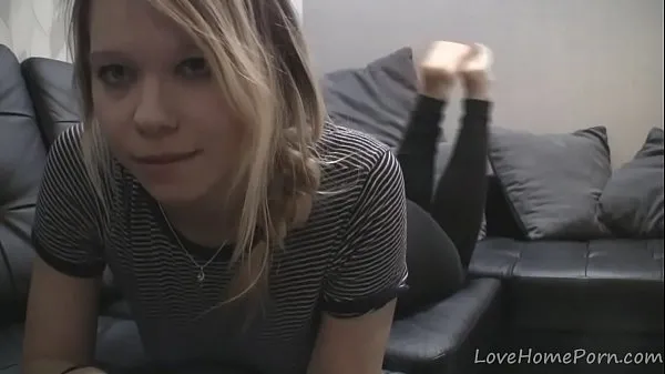 Watch Cute blonde bends over and masturbates on camera fresh Clips