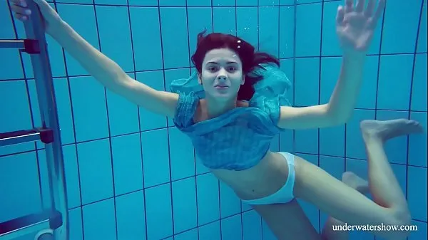 Watch Flying panties underwater of Marusia fresh Clips