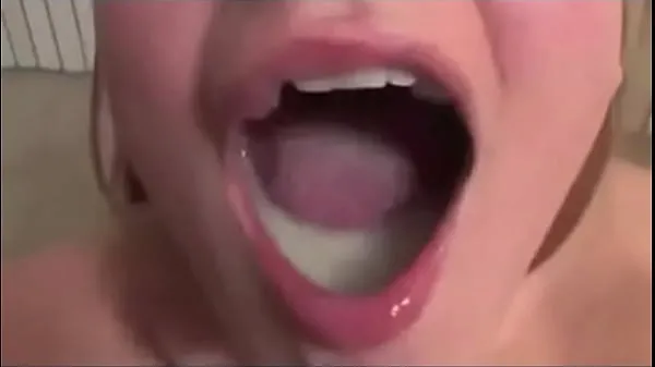 Watch Cum In Mouth Swallow fresh Clips