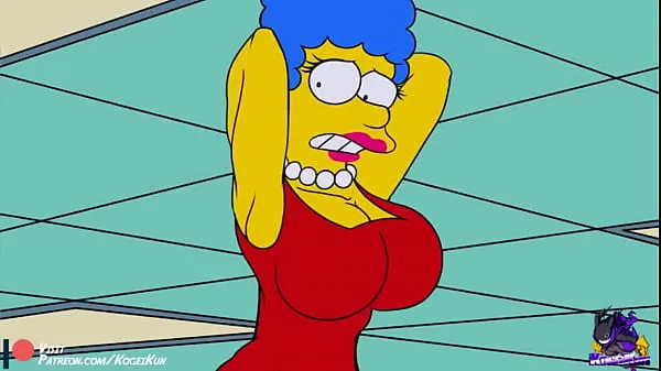 Se Marge Simpson tits friske klip