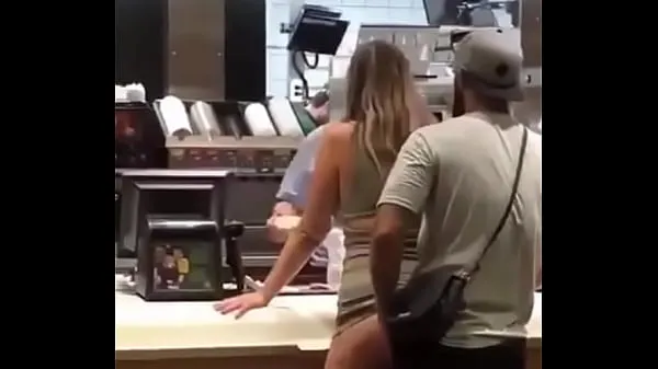 Watch White couple having sex in restaurant fresh Clips