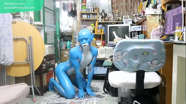 Watch Digitmon Veemon Boy / Body Paint / 19 Years Old Extreme Fetish Cosplay fresh Clips