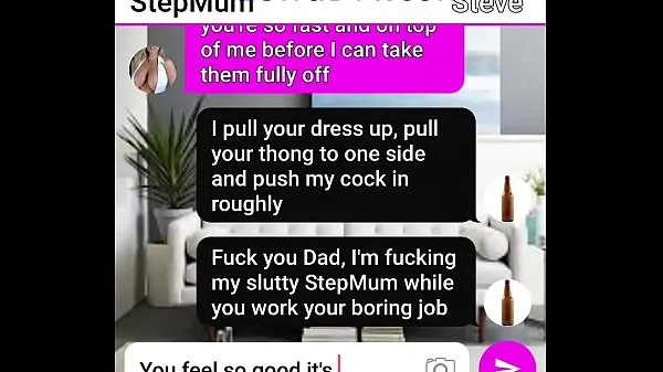 دیکھیں Text roleplay Mum has deep sofa fuck with StepSon تازہ تراشے