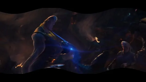 Watch Thanos sticks reality rock up his ass and fucks the Avengers pt1 fresh Clips