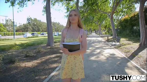 Obejrzyj TUSHY Thin Blonde Student Has Unforgettable First Anal Experiencenowe klipy