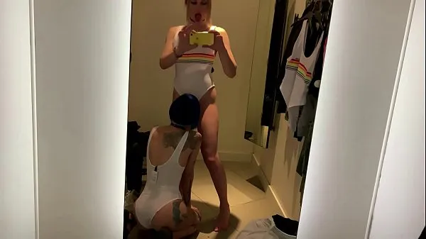 Watch sucked off a translady in a dress room fresh Clips