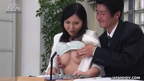 Tonton Japanese lady, Miyuki Ojima got fingered, uncensored Klip baru
