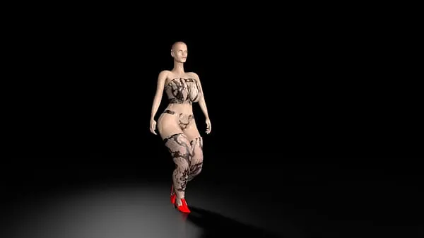Watch Big Butt Booty 3D Models fresh Clips
