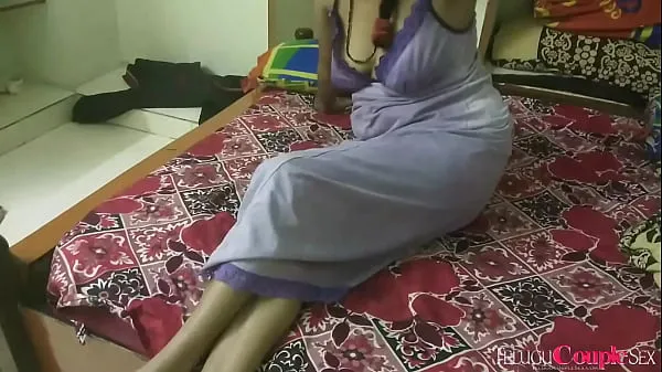 Tonton Telugu wife giving blowjob in sexy nighty Klip baru