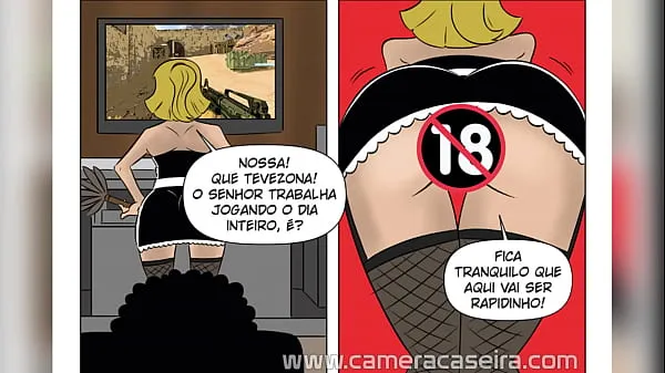 Se Comic Book Porn (Porn Comic) - A Cleaner's Beak - Sluts in the Favela - Home Camera ferske klipp