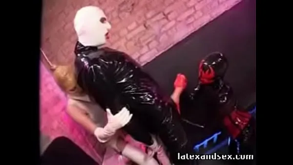 Watch Latex Angel and latex demon group fetish fresh Clips