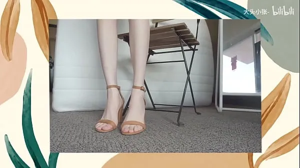 Tonton High heels display Klip baharu