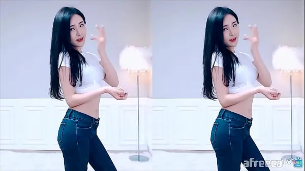 Watch Public account [Meow dirty] Korean skinny denim beautiful buttocks sexy temptation female anchor fresh Clips