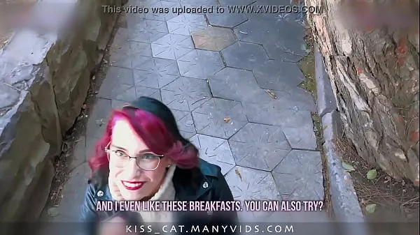 Tonton KISSCAT Love Breakfast with Sausage - Public Agent Pickup Russian Student for Outdoor Sex Klip baru