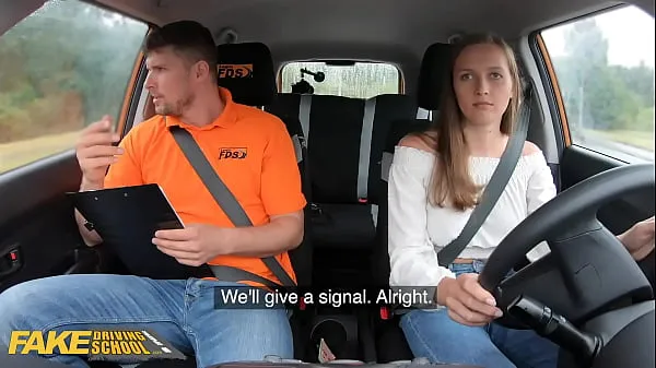 Bekijk Fake Driving School Stacey Cruz Gets Screwed by her Driving Instructor nieuwe clips