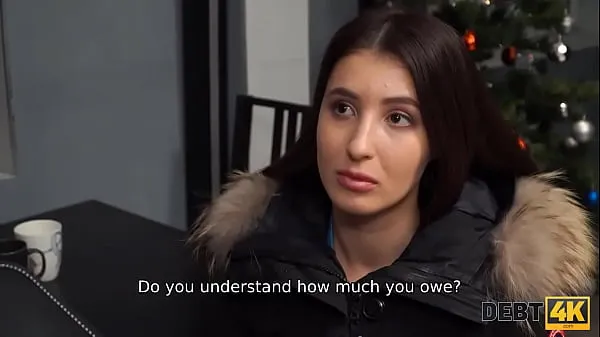 DEBT4k. Girl owes money and she is fucked after the debt collector finds her Yeni Klipleri izleyin