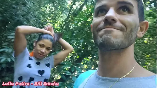 Watch I took the new one to go hiking in the forest. And I ate her ass. Lalla Potira - Bill Smoke - Complete in RED fresh Clips