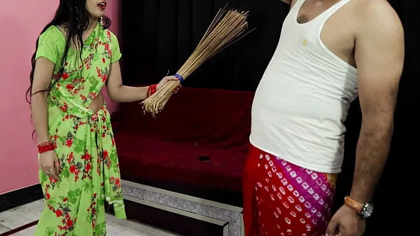 punish up with a broom, then fucked by tenant. In clear Hindi voice ताज़ा क्लिप्स देखें