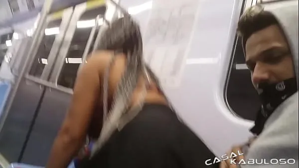 Watch Taking a quickie inside the subway - Caah Kabulosa - Vinny Kabuloso fresh Clips