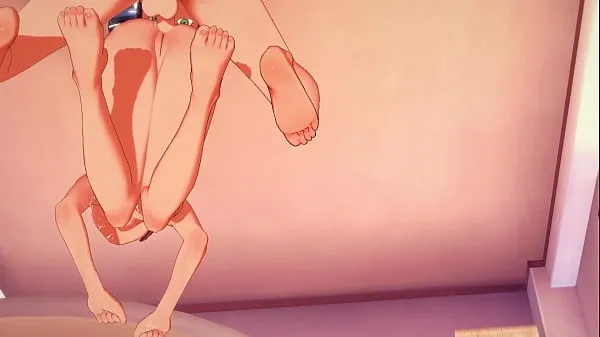 Tonton Ben Teen Hentai - Ben x Gween Hard sex [Handjob, Blowjob, boobjob, fucked & POV] (uncensored) - Japanese asian manga anime game porn Klip baru