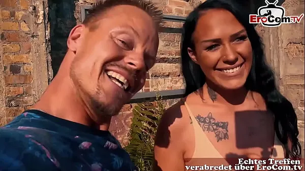 Obejrzyj German Latina with big tits pick up at the streetnowe klipy