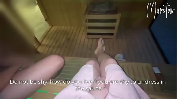 Tonton Risky blowjob in hotel sauna.. I suck STRANGER Klip baru