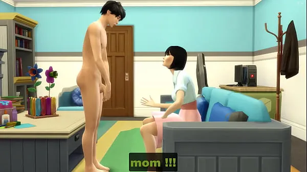 Obejrzyj Japanese step-mom and step-son fuck for the first time on the sofanowe klipy