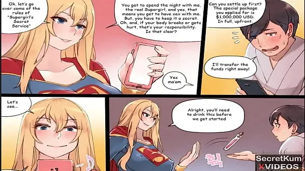 观看Supergirl - Marvel Super hero is a dirty prostitute at Night个新剪辑