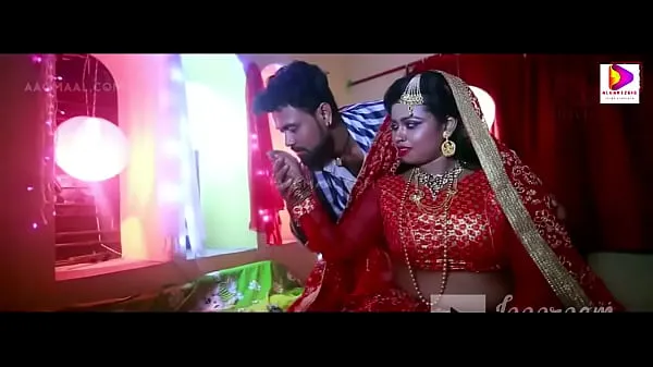 Tonton Hot indian adult web-series sexy Bride First night sex video Klip baharu