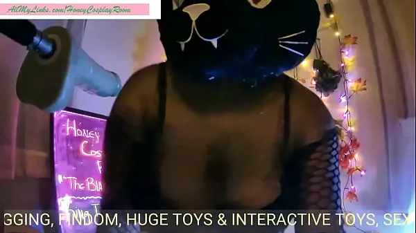 Watch Honey0811 --THE BLACK CAT--PT.1 --SEXY dance and Dildo Play fresh Clips