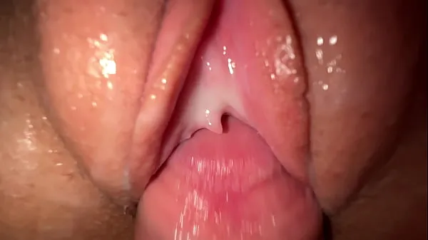 Watch Slow motion fuck and cum on creamy pussy fresh Clips