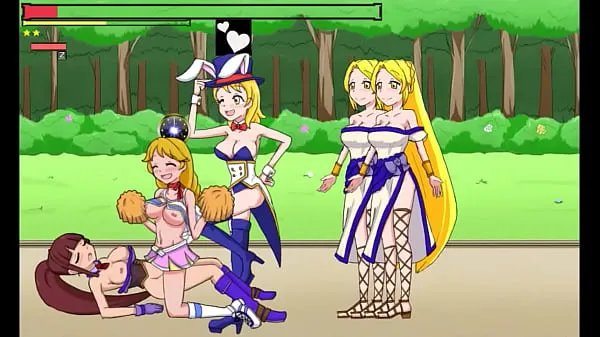 Katso Shemale ninja having sex with pretty girls in a hot hentai game video tuoretta leikettä