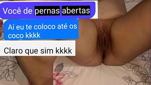 Tonton Goiânia puta she's going to have her pussy swollen with the galego fonso's bludgeon the young man is going to put her on all fours making her come moaning with pleasure leaving her ass full of cum and broken Klip baru
