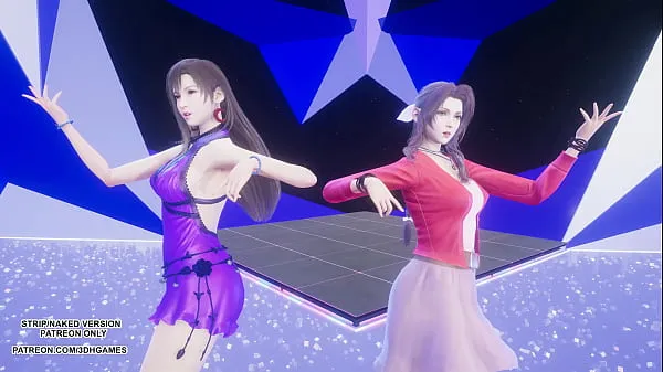 Watch MMD] TAEYEON - INVU Aerith Tifa Lockhart Hot Kpop Dance Final Fantasy Uncensored Hentai fresh Clips
