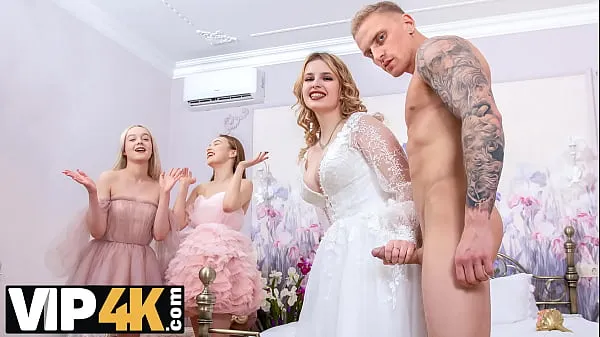 BRIDE4K. Foursome Goes Wrong so Wedding Called Off ताज़ा क्लिप्स देखें