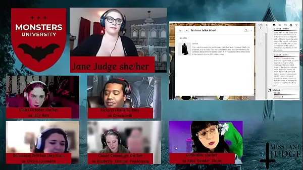 Pozrite si Monsters University Episode 1 with Game Master Jane Judge nových klipov