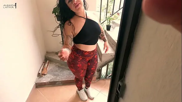 Watch I fuck my horny neighbor when she is going to water her plants fresh Clips