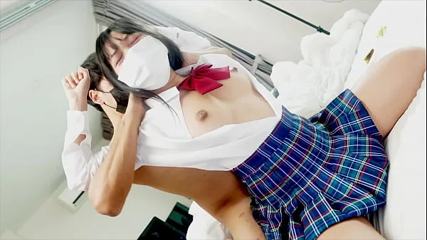 Sehen Sie sich Japanisches Studentenmädchen unzensierter Hardcore-Fickneue Clips an