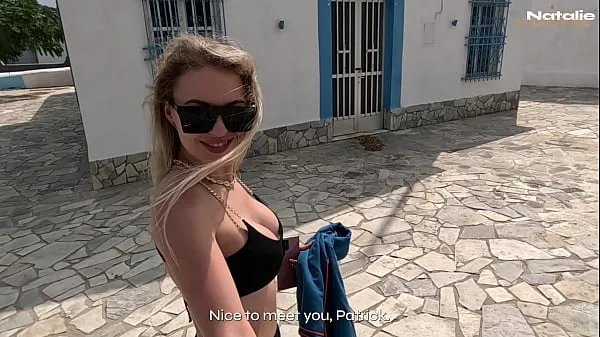 Bekijk Dude's Cheating on his Future Wife 3 Days Before Wedding with Random Blonde in Greece nieuwe clips