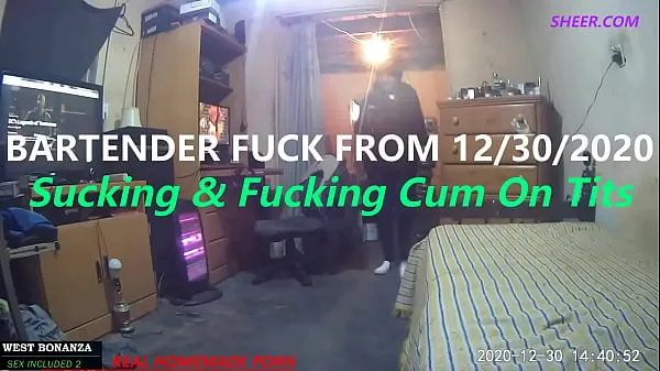Pozrite si Bartender Fuck From 12/30/2020 - Suck & Fuck cum On Tits nových klipov