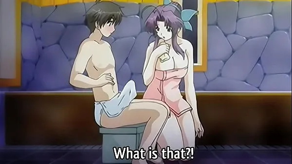 Obejrzyj Step Mom gives a Bath to her 18yo Step Son - Hentai Uncensored [Subtitlednowe klipy