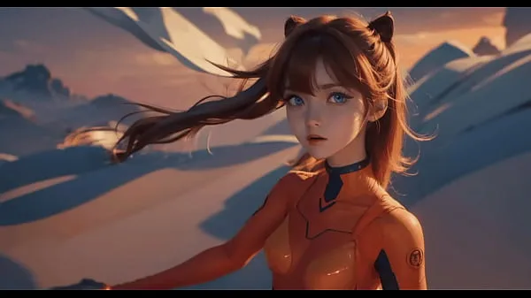 Xem AI generated Asuka Langley asking for a dick Clip mới