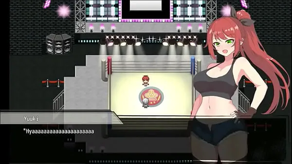 Tonton Cute red haired lady having sex with a man in Princess burst new hentai game Klip baru