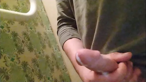 Guarda Caressing a dick in the bathroomnuovi clip