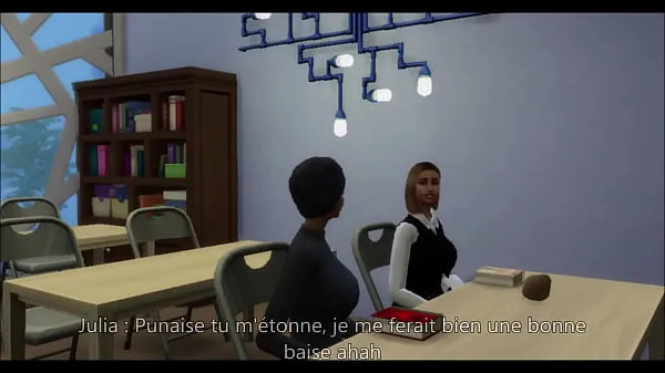 Sims 4 - Roommates [EP.5] A lively evening! [French ताज़ा क्लिप्स देखें